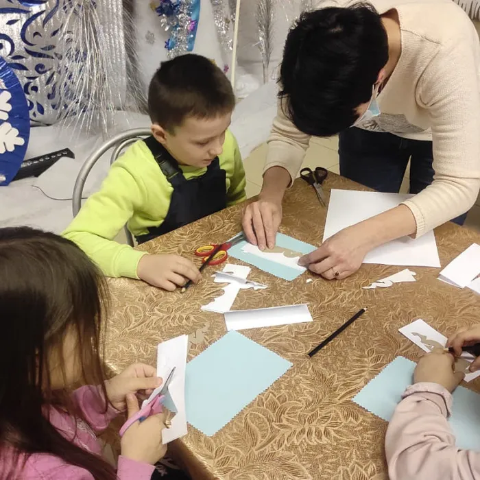 Рождественская открытка